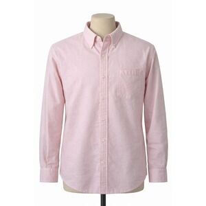 Sonoma Life + Style Pink‎ Button Down Shirt Men's XXL 100% Cotton Casual Classic